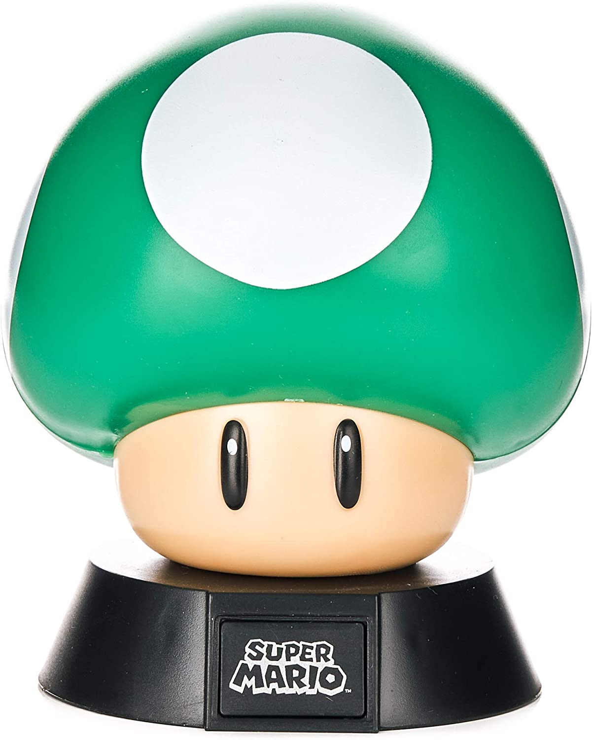 Paladone PP5095NNV2 1Up Mushroom Icon Light Officially Licensed Nintendo Collectable, Green