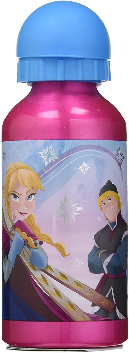 p: os 23898088 - Drinking bottle, Disney Frozen, aluminum, approx. 400 ml, Charcoal