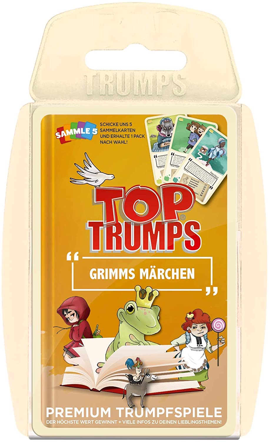 Winning Moves 63339 Grimms Top Trumps - Grimm's Fairy Tale, Trump Game, Grimm's Fairy Tales