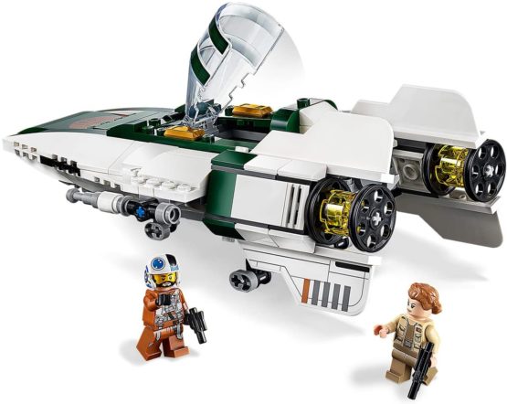LEGO 75248 Star Wars Resistance A-Wing Starfighter Battle Starship Building Set, The Rise of Skywalker Movie Collection - Image 2
