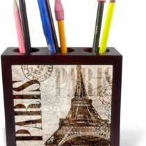 3dRose The Best is Yet to Come Watercolor Quote - Tile Pen Holder, 5-Inch (Ph_268334_1)