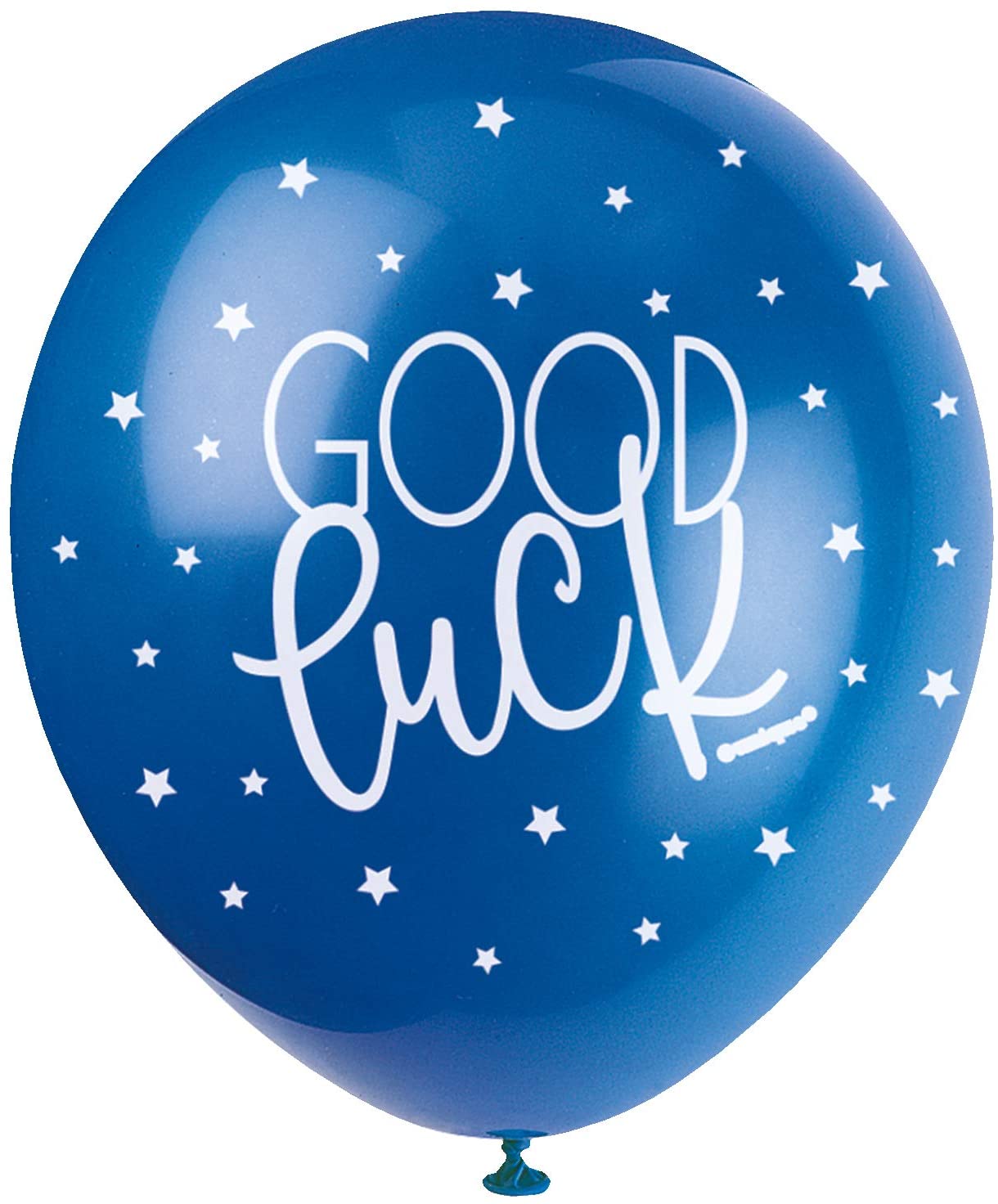 Good Luck Multicolor Latex Balloons (30cm) Pack of 5 - Party Balloons for Celebrations & Decorations, Yellow