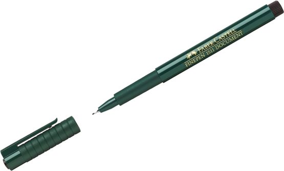 Faber-Castell 1511 Finepen Fineliner Pen - Black