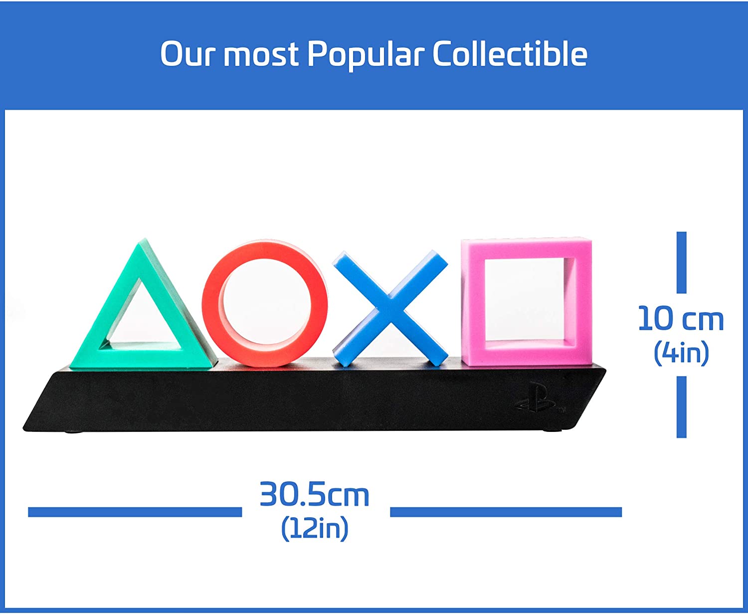 PlayStation Icons Light with 3 Light Modes - Sound Reactive, Dynamic Phasing, and Standard Mode - Gaming Room Decor and Gamer Lighting - Image 3