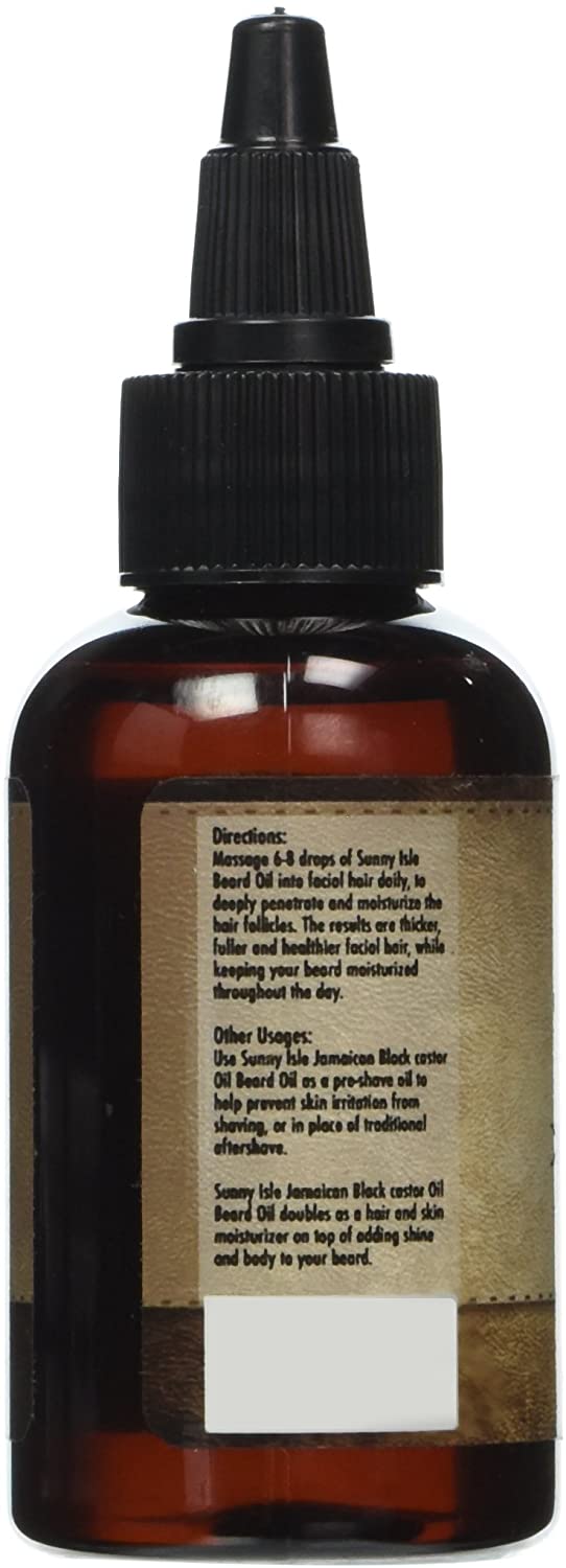 Sunny Isle Black Beard Oil 60ml - Image 2