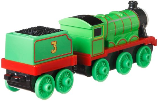 Thomas & Friends Henry GDJ55, Thomas the Tank Engine & Friends Trackmaster Large Push Along Diecast Train Engine - Image 2