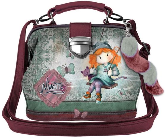 Forever Ninette Forever Ninette Swing-Doctor Shoulder Bag Messenger Bag, 20 cm,Multicolour, 39772
