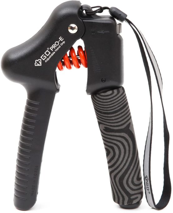 GD Grip Pro-E, Adjustable Hand Gripper, Grip Strengthener (Resistance : 17 To 79 Lb)