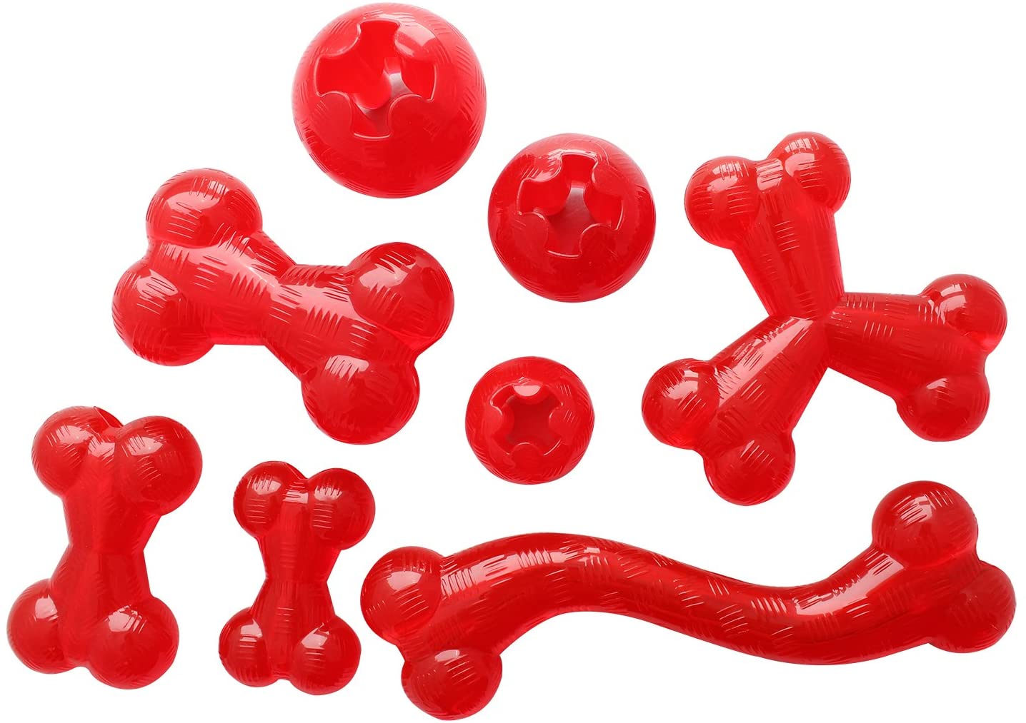 PetLove Mighty Mutts Extra Tough Dog Toy, Stuff with treats and spreads