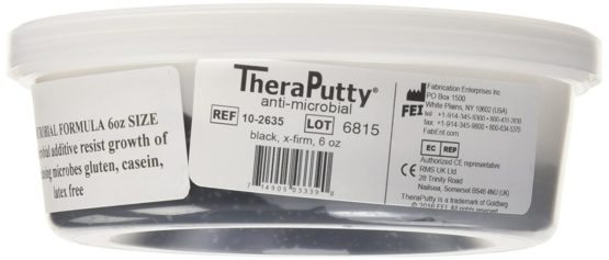 Antimicrobial CanDo® TheraPutty - Therapeutic modelling clay - 170 g - black (very strong), 10-2635 - Image 2