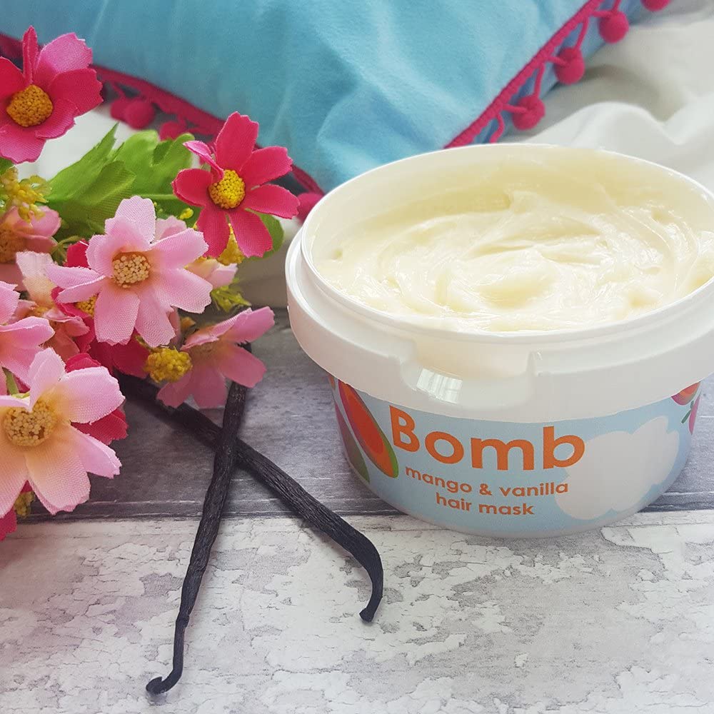 Bomb Cosmetics Mango and Vanilla Hair Mask, 210 ml, 210 ml (Pack of 1) - Image 3