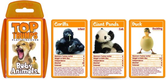 Baby Animals Top Trumps Card Game - Image 2