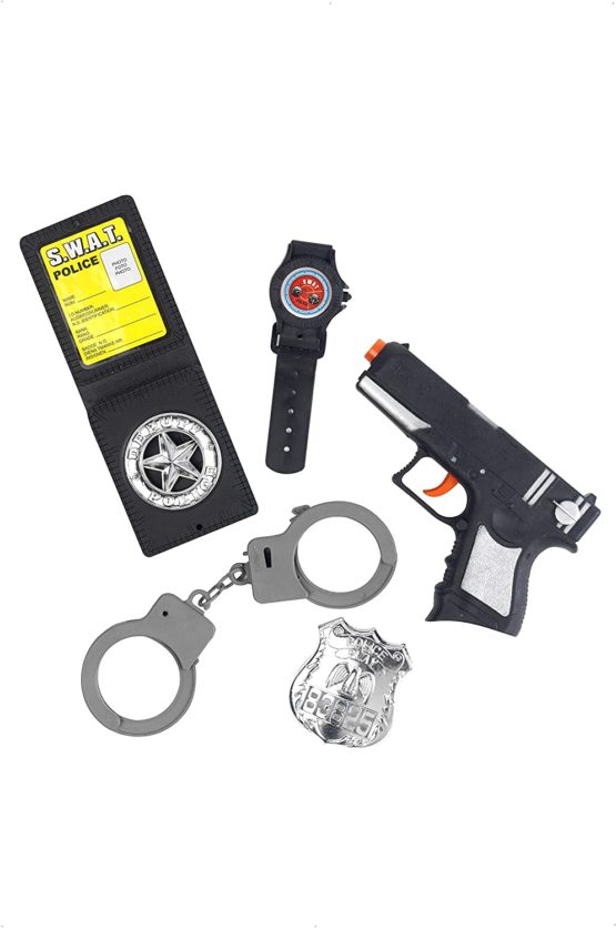 Smiffys Police Set With Gun Handcuff Badge And Watch Bigamart 2411