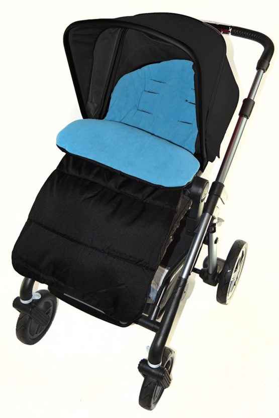 Footmuff/Cosy Toes Compatible with Hauck Pushchair Ocean Blue - Image 2