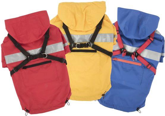 Puppia PLRA-JM9320-RD-XL Red Wilderness Pet-Coats, X-Large - Image 3