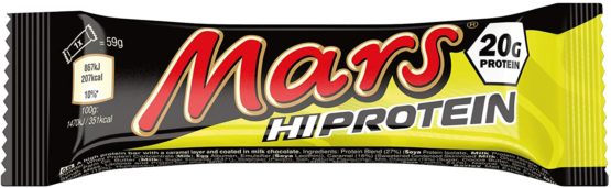 Mars Hi Protein Bar (12 x 59g) - High Protein Energy Snack with Caramel, Nougat and Real Milk Chocolate - Contains 20g Protein - Image 2
