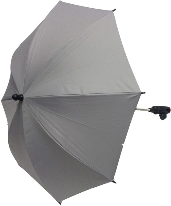 Baby Parasol Compatible with Joie Aire Plus Twin Brisk Chrome Kixx Grey