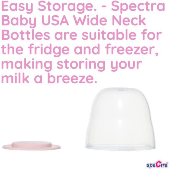 Spectra Wide Neck Milk Storage Bottles - Pack of 2-160ml - Image 4