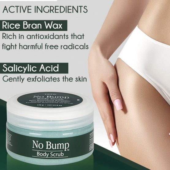 GiGi No Bump Scrub with Honey and Mango Extracts Skin Polisher 170g - Image 4