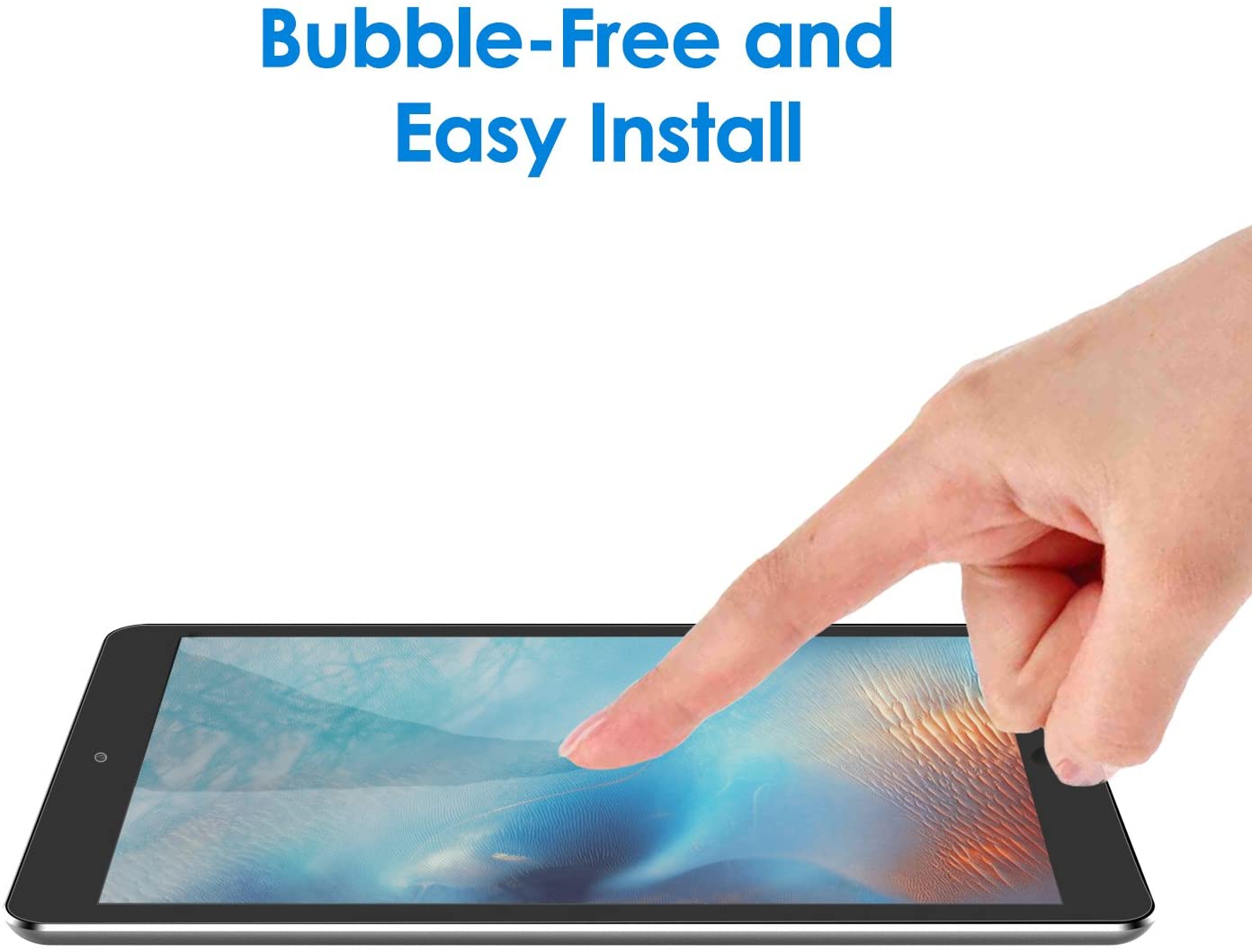 JETech Screen Protector for iPad mini 5/4 (2019/2015 Model, 5th/4th Generation), Tempered Glass Film, 2-Pack - Image 3