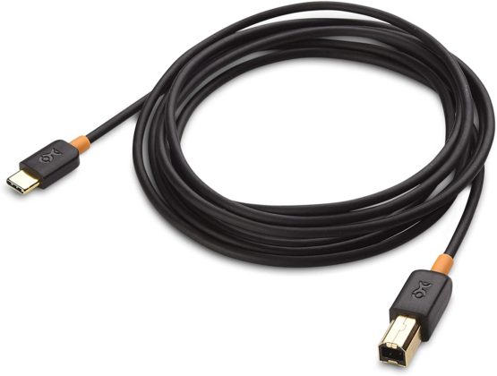 Cable Matters USB C Printer Cable (USB C to USB B Cable/USB-C to Printer Cable) in Black 2m - Image 2