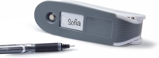 Rapesco 1273 P20 Shimma Half Strip Stapler, 20 Sheet Capacity, White - Image 2