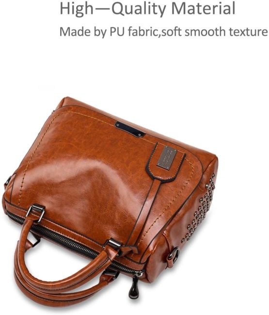 NICOLE & DORIS 2021 New Fashoin Women Handbags Top Handle Handbag Fashion Style Zipper Shoulder Bag Messenger bag for Ladys PU Leather Tote Bags - Image 3