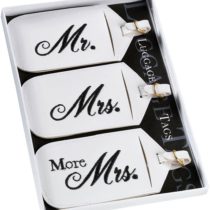 Lillian Rose Mr. and Mrs. Luggage Tags, Set of 3
