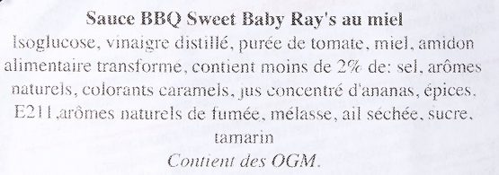 Sweet Baby Ray's Honey Barbecue Sauce, 510g - Image 3