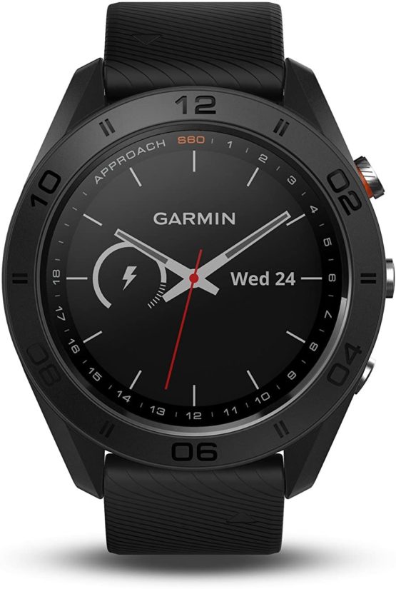 Garmin Approach S60, Premium GPS Golf Watch with Touchscreen Display and Full Color CourseView Mapping, Black w/Silicone Band - Image 4