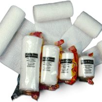 Knit-Firm Bandage. 5cm x 4.5m. Pack x 10. Dog, Cat, Pet Conforming Bandage