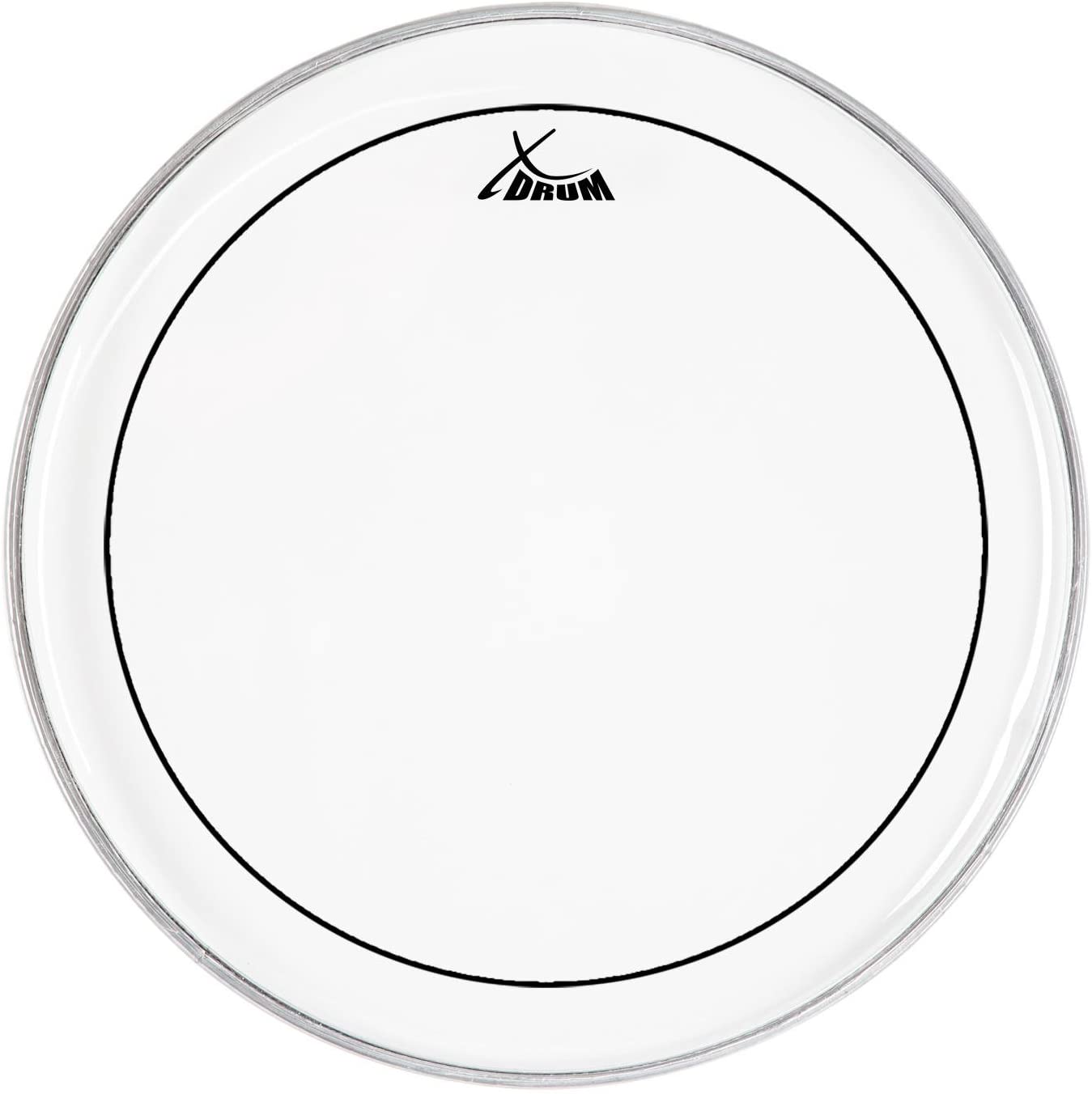 XDrum Oil Hydraulic Drum Head 16 Inch, Schwarz, 16 Zoll