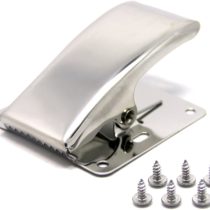 SAMSFX Fillet Clamp Deep-jaw Fish Tail Clip with Mounting Base for Fish Cleaning Fillet Bait Fishing Board