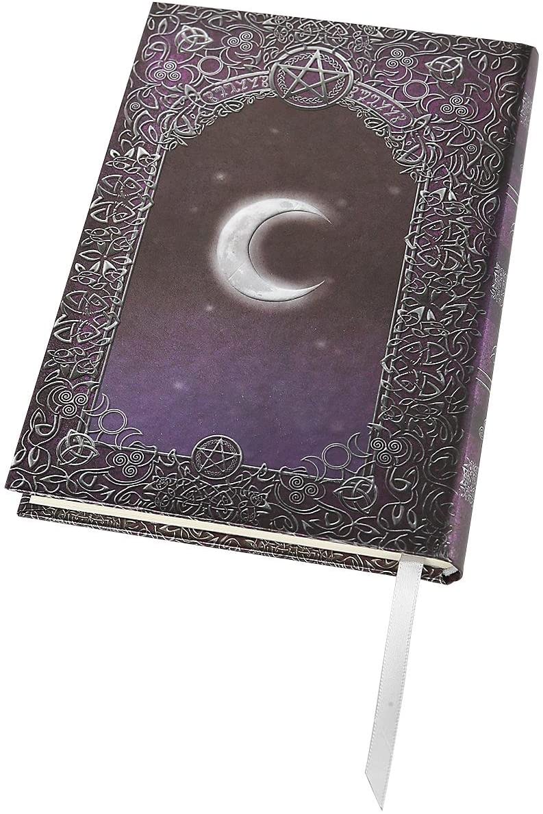 Nemesis Now Witches Spell Book with Pen Journal 18cm Purple, A5 - Image 2