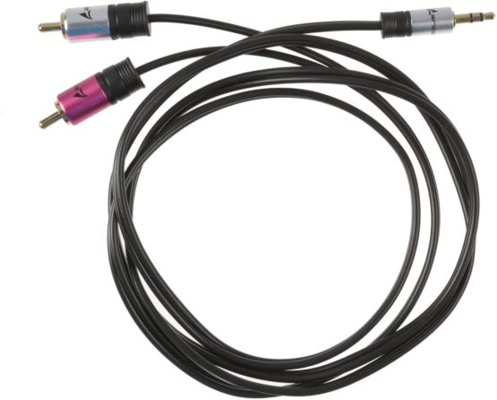 aricona 3.5mm Jack to 2 x RCA Jack Stereo Audio Cable 2m Premium Y Cable - Image 2