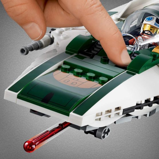 LEGO 75248 Star Wars Resistance A-Wing Starfighter Battle Starship Building Set, The Rise of Skywalker Movie Collection - Image 3