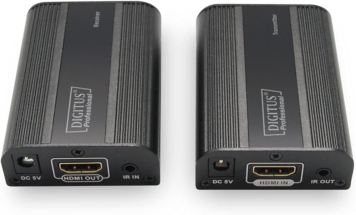 DIGITUS 4K HDMI Extender Set, 4K/60Hz, Black, 4K/60Hz @ 70m - Image 2