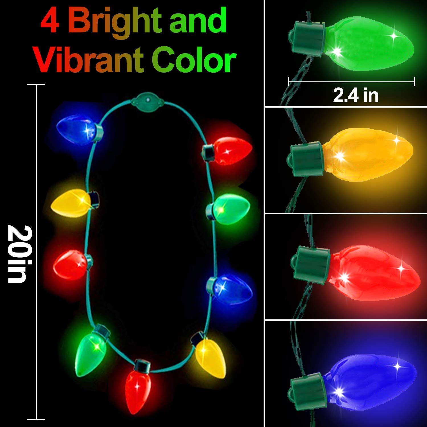 Anzmtosn Light Up LED Necklace - Image 3