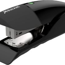 Rexel Gazelle Half Strip Stapler, 25 Sheet Capacity, Stand Up Design, Uses 24/6/ and 26/6 Staples, Metal Body, Black, 2100010
