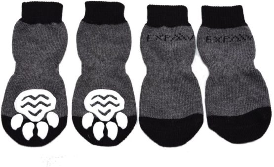 EXPAWLORER Anti-Slip Dog Socks for Indoor Wear, Paw Protection - Image 3