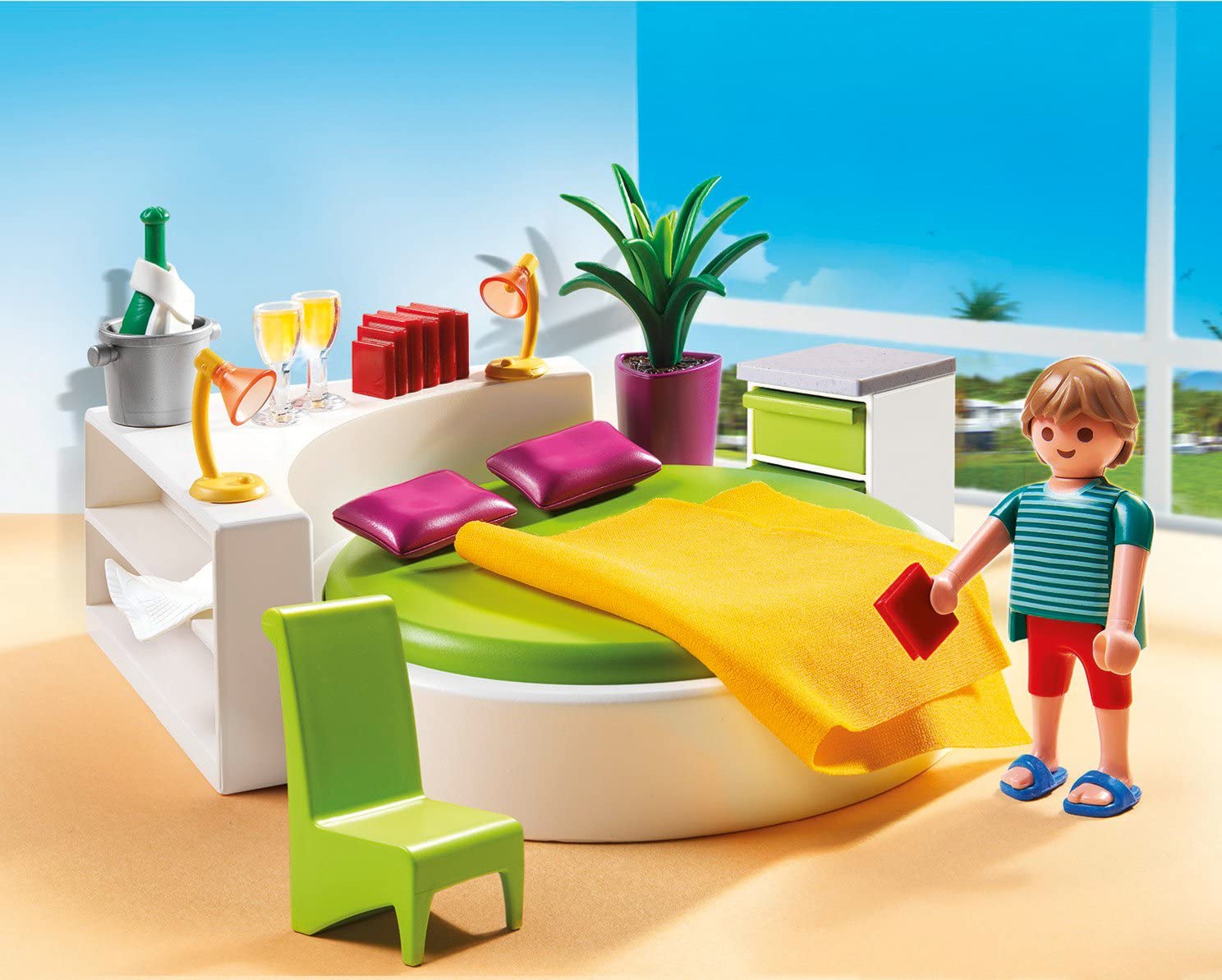 Playmobil 5583 City Life Luxury Mansion Modern Bedroom, Fun Imaginative Role-Play, PlaySets Suitable for Children Ages 4+ - Image 2