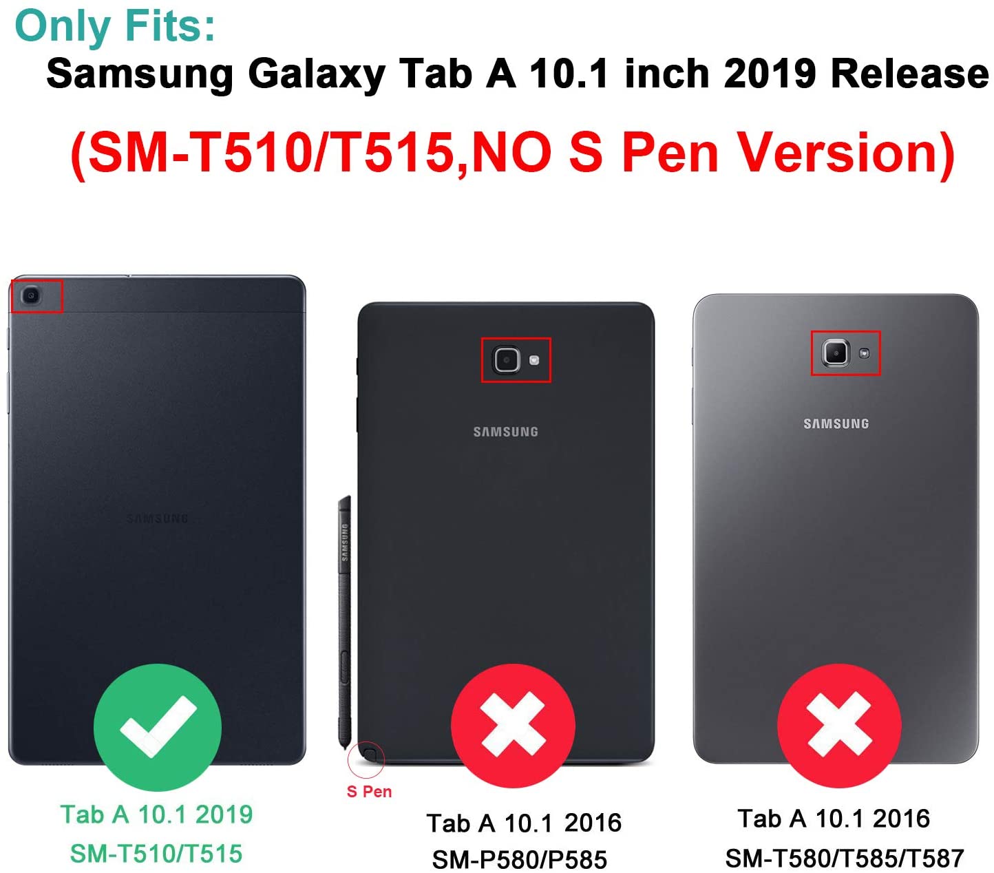 Gerutek for Samsung Galaxy Tab a 10.1 2019 SM T510/T515 Case - Image 2
