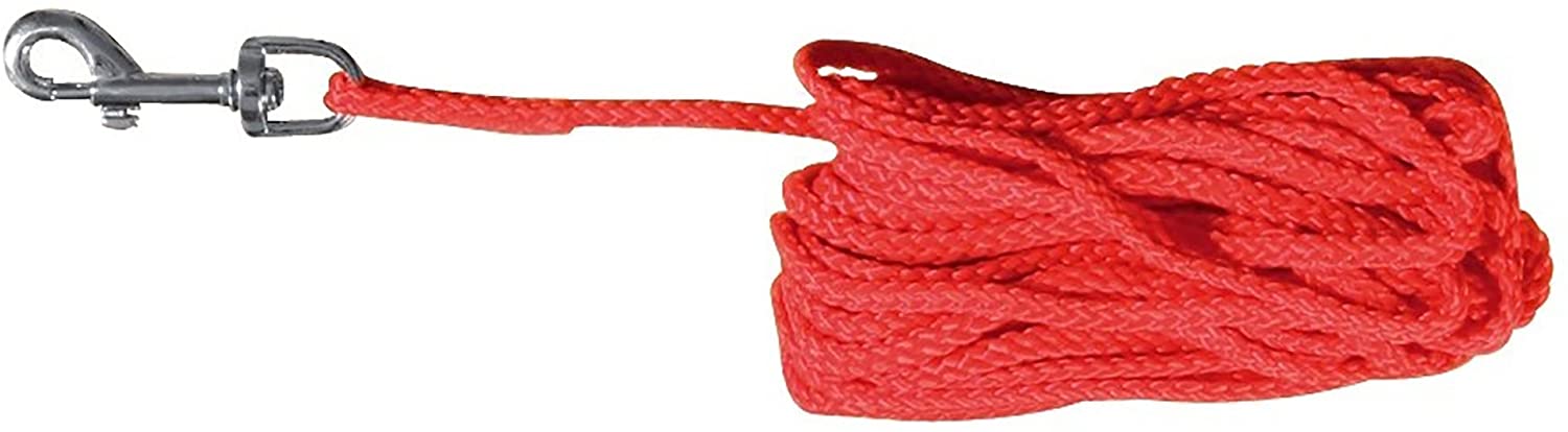 Trixie Dog Tracking Lead, Ideal for Command Training 10 M/diameter 5mm, Black, 10 m x 5 mm (Pack of 1) - Image 2