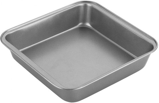 Chef Aid 20cm Square Non-stick Steel Cake Pan
