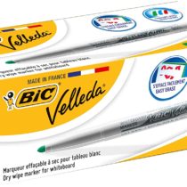 BIC Velleda 1741 Whiteboard Pens - Green, Box of 12