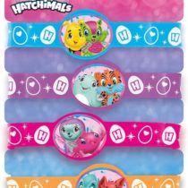 Unique Party 59323 - Hatchimals Silicone Wristband Party Bag Fillers, Pack of 4