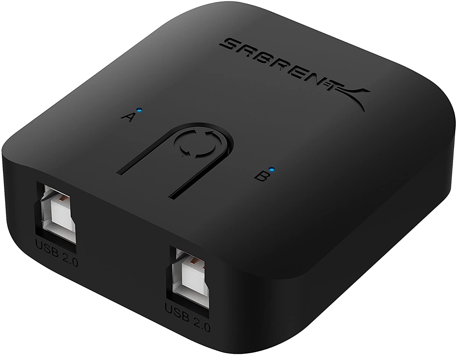 SABRENT USB sharing switch Selector, 2 in 1 out, computer peripheral Switcher, USB sharing splitter, Bi-Directional - Image 2