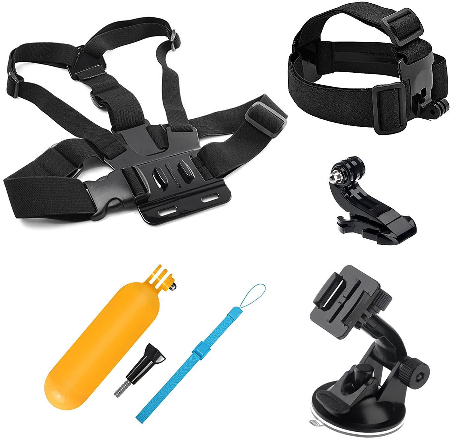 SHOOT Action Camera Accessories Kit for GoPro Hero 13/12/11/10/9/Hero 8 Hero 7 Hero (2018) 6/5/4 GoPro Hero Session SJCAM AKASO APEMAN Xiaomi Yi WiMiUS Sony Sports Camera