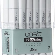 Copic Marker 12 Piece Set - Neutral Gray