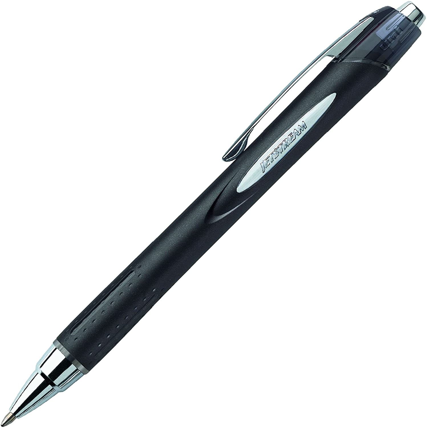 Uni-Ball 245399 - Rollerball pen JETSTREAM RT (SXN-210), vulling 0,5 mm, zwart, 1 stuk, Black